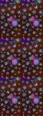 Karşılama ya da düğün geçmişi olarak kullanılabilir. Doğal kozmetik ürünleri, parfüm, çiçekçi dükkanı için bahar ihalesi tasarımı. Paket kağıdı için en iyisi. Kahverengi ve mor lale çiçekleriyle Raster eskiz deseni.