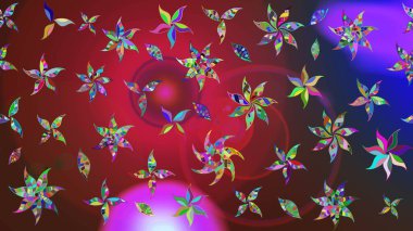 Çiçekleri, deniz kabukları, mandalaları ve suluboya efektleriyle donanma geçmişi. Yatak çarşafları, ceket, paket tasarımı, kumaş ve moda kavramları için tekstil baskısı. Çizim kalıbı etnik tasarım.