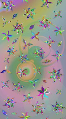 Eskiz Vintage Çiçek Deseni. Raster Kalça dokusu deseni.