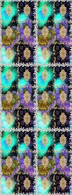 Çiçek deseni. Duvar kâğıdı barok, İspanyol kumaşı. Şık bir grafik desen. Kahverengi ve bej renklerde altın elementler. Kusursuz raster arkaplanı.