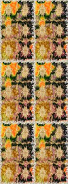 Kusursuz raster arka plan. Duvar kâğıdı barok, İspanyol kumaşı. Çiçek deseni. Şık bir grafik desen. Kahverengi ve bej renklerdeki altın elementler.