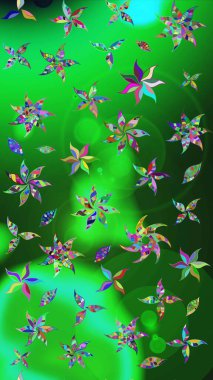 Millefleur 'lar. Oldukça eski bir besin torbası deseni, küçük, çiçekler. Tekstil, kumaş, kapaklar, duvar kağıtları, baskı, paket, koleksiyon defteri, örgü, dekupaj için çiçek arkaplanı..