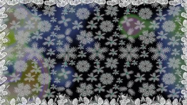 Kusursuz dekoratif arka plan, çiçek mandala. Gri ve siyah renklerde. Raster illüstrasyonu. Çiçek..