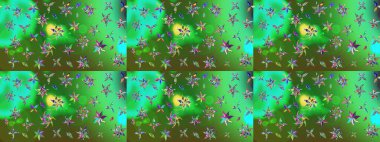 Çiçekli çizim şekli. Renkli çiçekler. Renkli Bahar Teması eskiz kalıbı. Düz Çiçek Elementleri Tasarımı.