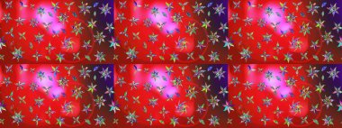 Raster illüstrasyonu. Güzel kumaş deseni. Küçük bir çiçekte eskiz deseni. Güzel çiçek arkaplanı..