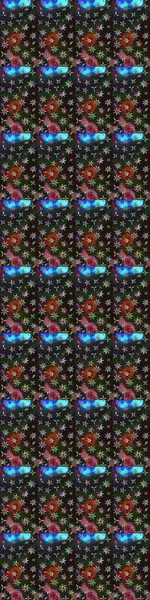 Düz Çiçek Elementleri Tasarımı. Çiçekli çiçek deseni, suluboya. Raster illüstrasyonu. Renkli çiçekler. Renkli Bahar Teması çizim şablonu.