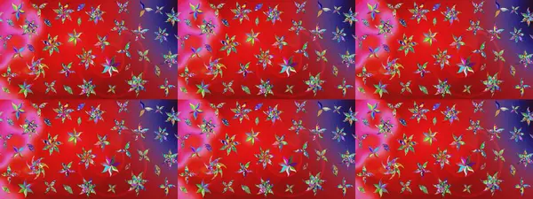 Çizim çiçek deseni duvar kağıdı, web sitesi arka planı, ambalaj kağıdı, davetiye, broşür, afiş veya web sitesi için kullanılabilir. El çizimi Raster çizimi. Parlak elementlerin.