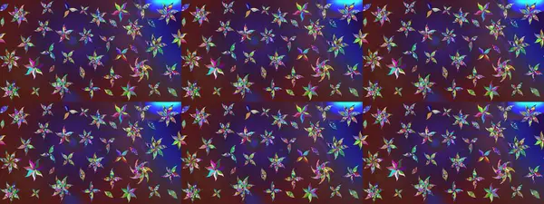 Mor ve mor renkte güzel çiçekli eskiz deseni, suluboya çiçek deseni, duvar kağıdı, kart veya kumaş için fayanslı. Raster..