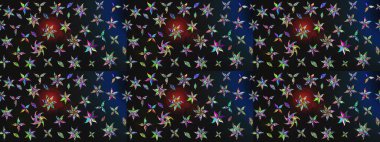 Küçük çiçeklerdeki oldukça eski bir besin torbası deseni. Tekstil, kumaş, kapaklar, duvar kağıtları, baskı, paket, koleksiyon defteri, örgü, dekupaj için çiçek arkaplanı..