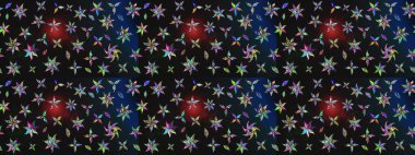 El yapımı çiçek ve bitki koleksiyonu. Raster illüstrasyonu. Eskiz tarzı renklerde. Şirin karalamalı çiçek desenli çizim. Raster illüstrasyonu.