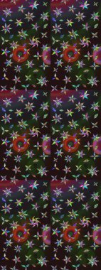 Doğa. - Çiçekler. Küçük çiçekte güzel bir desen var. Çiçek arkaplan. Raster deseni. Çiçek kolajı. Çiçek bileşimi.