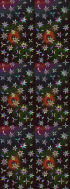 Renkli çiçekler. Yumuşak, yaz çiçekli arka plan. Raster çiçek desenli ve çiçekli..