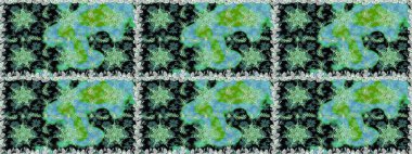 Kahverengi ve bej renklerde altın elementler. Çiçek deseni. Kusursuz raster arka plan. Duvar kâğıdı barok, İspanyol kumaşı. Şekil grafik deseni.