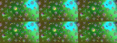 Soyut etnik raster çizim kalıbı. Kabile sanatı boho baskısı, klasik çiçek arkaplanı. Arkaplan dokusu, duvar kağıdı, çiçek teması.