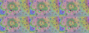 Çiçekli eskiz arkaplanı. Düz Çiçek Elementleri Tasarımı. Renkli Bahar Teması eskiz kalıbı. Çocuk stili.