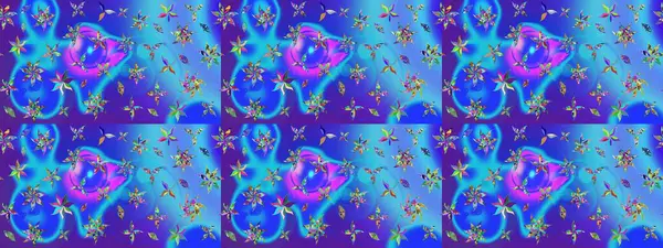 Güzel suluboya çiçekler, parlak resimler ilham verici ve mor çiçek desenli eskiz arka planı. Raster..