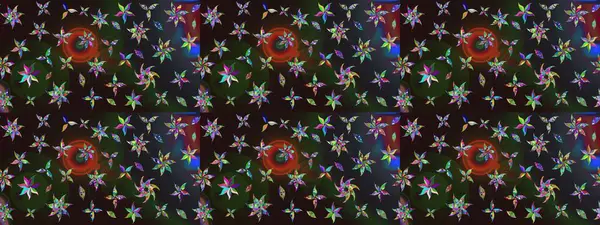 Çiçek arkaplan. - Çiçekler. Çiçek kolajı. Çiçek kompozisyonu. Doğa. Raster deseni. Küçük çiçekte güzel desen var..