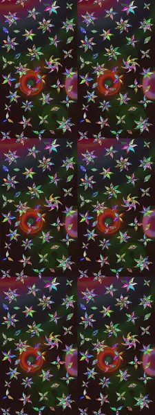 Doğa. - Çiçekler. Küçük çiçekte güzel bir desen var. Çiçek arkaplan. Raster deseni. Çiçek kolajı. Çiçek bileşimi.