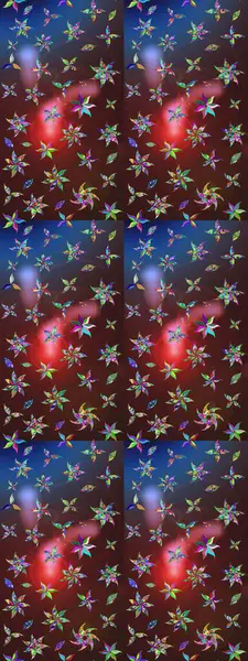 Renkli Yaz Temalı eskiz kalıbı. Düz Çiçek Elementleri Tasarımı. Kahverengi ve mor renkli çiçekler. Çiçekli retro deseni çiz.