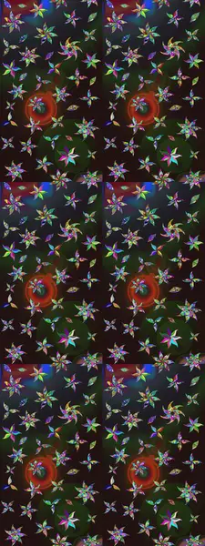 Güzel suluboya yaz çiçekleri deseni..