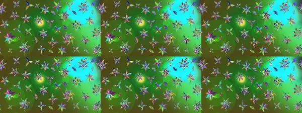 Soyut etnik raster çizim kalıbı. Kabile sanatı boho baskısı, klasik çiçek arkaplanı. Arkaplan dokusu, duvar kağıdı, çiçek teması.