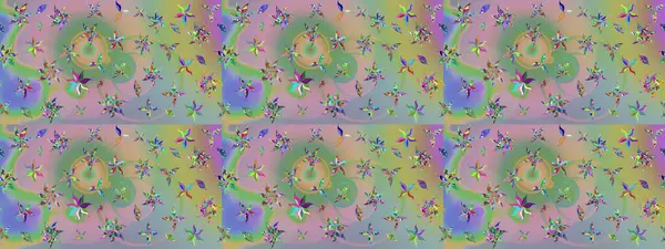 Çiçekli eskiz arkaplanı. Düz Çiçek Elementleri Tasarımı. Renkli Bahar Teması eskiz kalıbı. Çocuk stili.