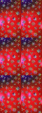 Yumuşak, yaz çiçekli arka plan. Kırmızı ve kahverengi renkte çiçekler. Raster çiçek desenli ve çiçekli..