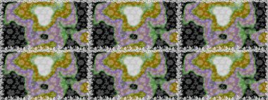 Kusursuz raster arka plan. Duvar kâğıdı barok, İspanyol kumaşı. Çiçek deseni. Kahverengi ve bej renklerde altın elementler. Şekil grafik deseni.