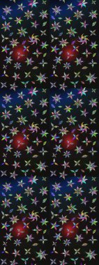 Çiçeğin suluboya çizimlerinin mükemmel deseni. Eski model. Dekorasyon ve tasarım için güzel bir desen. Raster illüstrasyonu. Suluboya çizim kalıbı. Moda yazdırma.