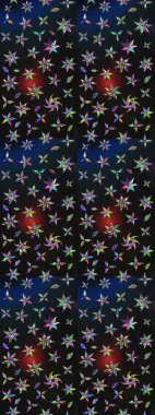 Raster çiçekli arka plan. Renkli Yaz Temalı eskiz kalıbı. Düz Çiçek Elementleri Tasarımı. Güzel eskiz şekli. Güzel kumaş deseni. Yazdır.