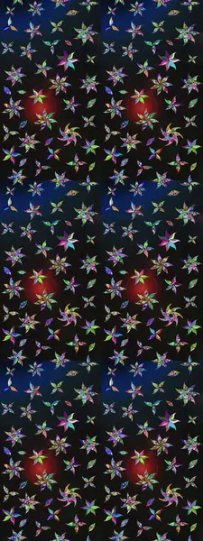 Raster çiçekli arka plan. Renkli Yaz Temalı eskiz kalıbı. Düz Çiçek Elementleri Tasarımı. Güzel eskiz şekli. Güzel kumaş deseni. Yazdır.