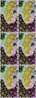 Sevimli çiçek arka plan. Küçük çiçekte dikişsiz desen. Raster illüstrasyon. Güzel kumaş deseni.