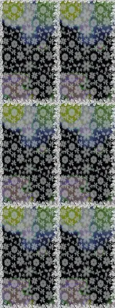 Gri ve siyah renkli yapraklı yabani çiçekler. Suluboya, elle çizilmiş. Raster illüstrasyonu. Kusursuz arkaplan deseni.