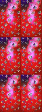 Çizim raster deseni. Çiçek arkaplan. Güzel kumaş deseni.