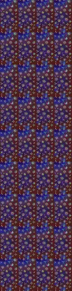 Mor ve mor renkli çiçekler. Düz Çiçek Elementleri Tasarımı. Renkli Yaz Temalı eskiz kalıbı. Raster illüstrasyonunda çiçek deseni çizimi.