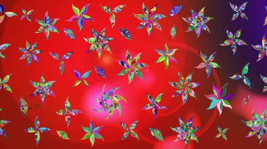 Şatafatlı bahar bahçesi dokusu. Raster illüstrasyonu. Flower eskiz arka planı. Çiçek deseni.