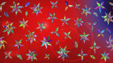 Eski moda arka plan. Kıvırcık, parlak örgü. Güzel, parlak, pürüzsüz kumaş, tuval. Raster illüstrasyonu. Çiçek çelengi. Desen, çizim, çiçek sınırı..