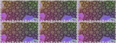 Moda baskıları için zarif bir şablon. Küçük renkli çiçekler. Küçük çiçekte güzel bir desen. Motley illüstrasyonu. Gri ve kahverengi çiçekli bahar çiçekleri.