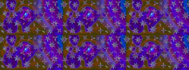 Tekstil için figür. Davetiye ve kartpostal tasarımı için dekoratif çiçek unsurları. Şirin, zarif çiçekler Raster illüstrasyonu. Poster ya da kapak için arka plan. Yapraklı çizim deseni.