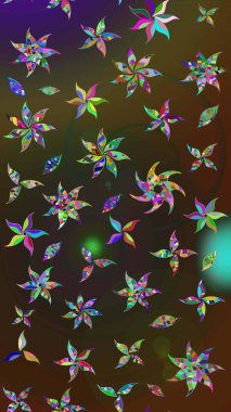 Küçük kahverengi ve gri çiçeklerle oldukça eski bir besin torbası deseni. Tekstil, kumaş, kapaklar, duvar kağıtları, baskı, paket, koleksiyon defteri, örgü, dekupaj için çiçek arkaplanı..