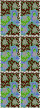 Çiçek deseni. Şık bir grafik desen. Kahverengi ve bej renklerde altın elementler. Kusursuz raster arka plan. Duvar kâğıdı barok, İspanyol kumaşı.