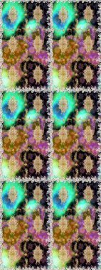 Kahverengi ve bej renklerde altın elementler. Kusursuz raster arka plan. Şık bir grafik desen. Çiçek deseni. Duvar kâğıdı barok, İspanyol kumaşı.