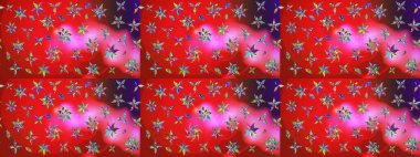 Raster illüstrasyonu. Hoş bir çiçek geçmişi var. Güzel kumaş deseni. Küçük çiçekte çizim deseni.