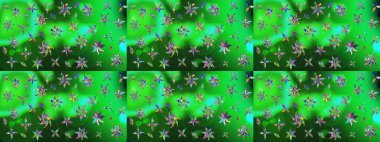 Renkli çiçekler. Raster illüstrasyonu. Düz Çiçek Elementleri Tasarımı. Çiçek desenli çizim. Asya tekstil tarzında. Renkli Bahar Teması çizim şablonu.