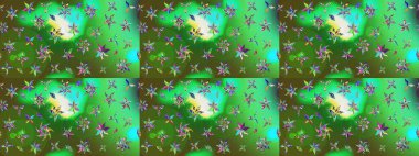 Taslak dekoratif arka plan, çiçek mandala. Çiçek. Raster illüstrasyonu. Renklerde.