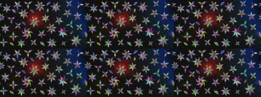 Çiçek eskiz deseni. Raster çiçek izi. Klasik taslak çizimi.