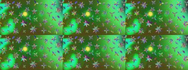 Nakış desenli çiçek deseni. Renkli grunge, kolo çiçekleriyle soyut bir arka plan oluşturur. İzler, kumaş, duvar kağıtları, tekstil için raster dokusu.