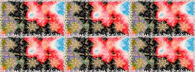 Çiçek deseni. Kahverengi ve bej renklerde altın elementler. Şık bir grafik desen. Duvar kâğıdı barok, İspanyol kumaşı. Kusursuz raster arkaplanı.