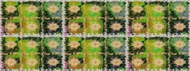 Kahverengi ve bej renklerde altın elementler. Şık bir grafik desen. Çiçek deseni. Kusursuz raster arka plan. Duvar kâğıdı barok, İspanyol kumaşı.