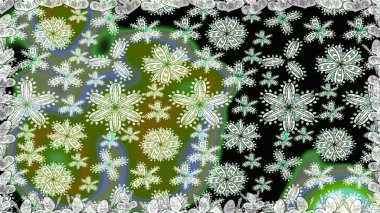 Kusursuz etnik tasarım. Yatak çarşafları, ceket, paket tasarımı, kumaş ve moda kavramları için tekstil baskısı. Çiçekleri, deniz kabukları, mandalaları ve suluboya efektleri olan deniz altyapısı.